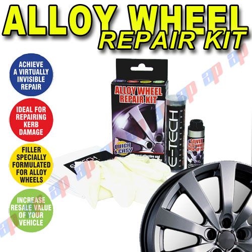 Alloy Wheel & Rim Scuffs And Scrapes Repair Kit. New! eBay